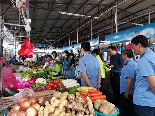 省市場(chǎng)監(jiān)管局組織專(zhuān)家對(duì)惠東縣2020年農(nóng)貿(mào)市場(chǎng)食用農(nóng)產(chǎn)品快檢工作開(kāi)展監(jiān)督及質(zhì)量評(píng)價(jià)