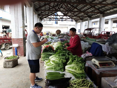 石棉縣食品藥品監(jiān)督管理局開展第四期食用農(nóng)產(chǎn)品抽檢