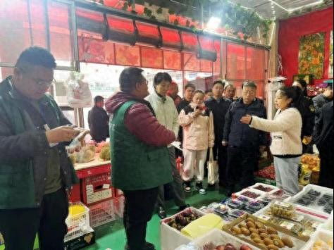 山西忻州市場監(jiān)管局到太原市調(diào)研農(nóng)批市場食用農(nóng)產(chǎn)品快檢工作